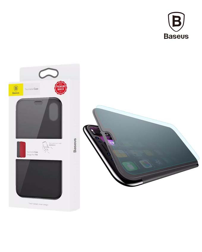 Baseus Touchable Case iPhone X - Black (WIAPIPHX-TS01)
